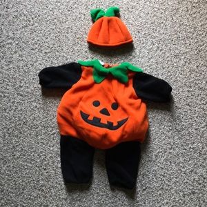 Baby jack o lantern costume